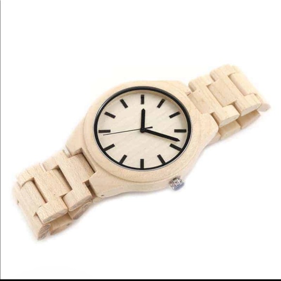 Mens Luxury Natural Wooden Watch (BRAND NEW) - Picture 2 of 4